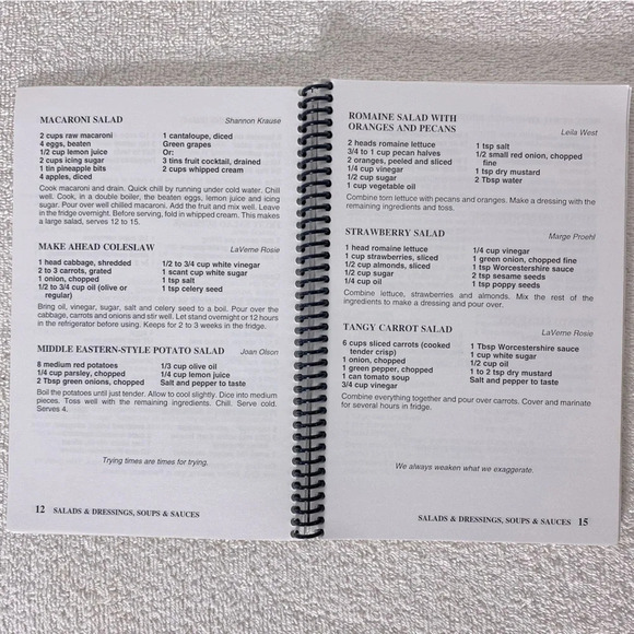 Vintage Evarts Community  Club Out Of The Evarts Kitchen Cookbook - Picture 11 of 14